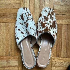 Paloma Wool Cowprint Mules